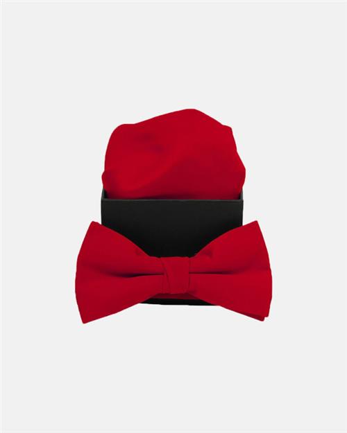 Butterfly m. klud | 100 polyester | Rød