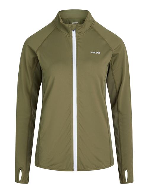 ZEBDIA Womens Sports Jacket ZEBDIA Khaki