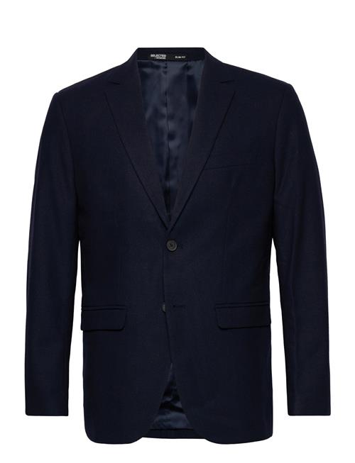 Se Selected Homme Slhslim-Adrian Blz B Noos Selected Homme Navy ved Booztlet