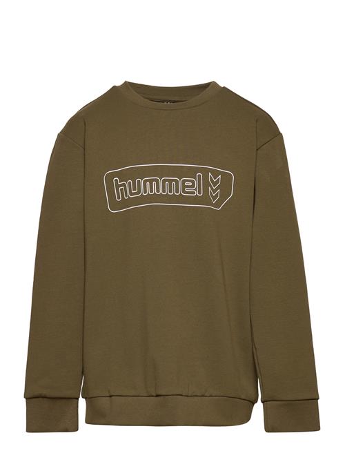 Se Hummel Hmltomb Sweatshirt Hummel Khaki ved Booztlet