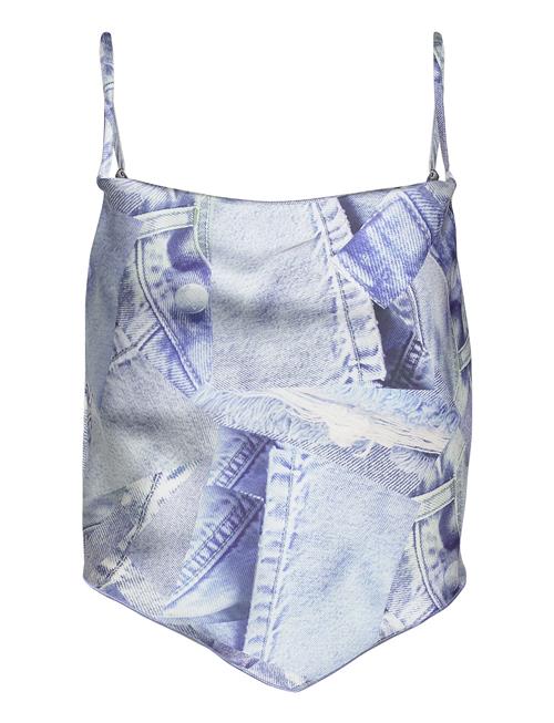 Strap Top Barbara Kristoffersen By Rosemunde Blue