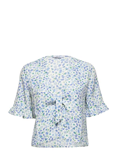 Engoldst Ss Top Aop 6696 Envii Blue