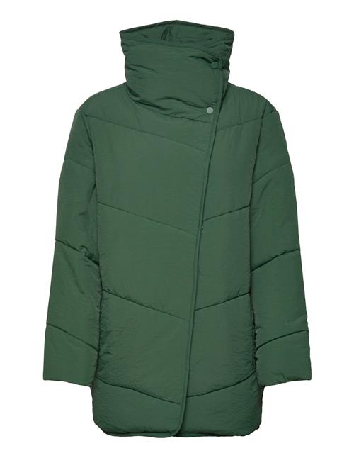 Vila Vilouisa L/S New Padded Short Coat/Su/Pb Vila Green