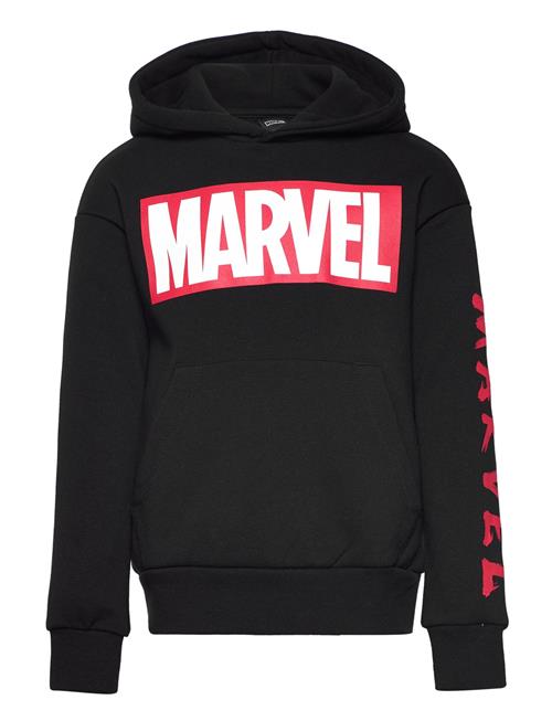 Jack & Jones Jcomarvel Sweat Hood Jnr Jack & J S Black