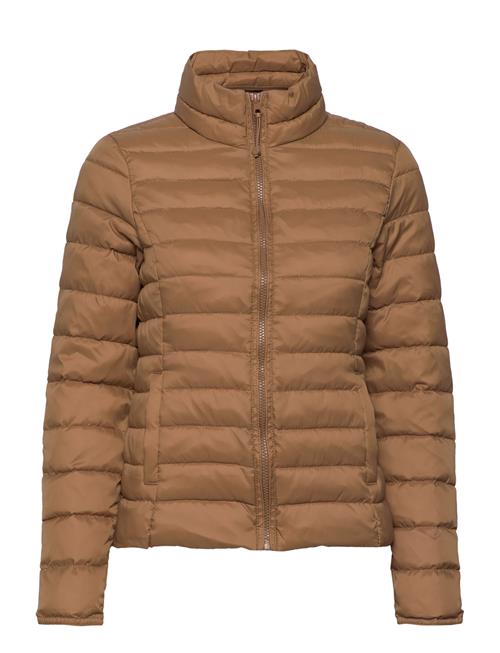 Se Onltahoe Quilted Jacket Otw ONLY Brown ved Booztlet