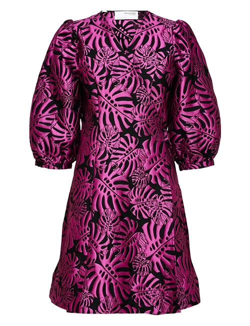 Slflotte-Siv 3/4 Short Dress Ex Selected Patterned