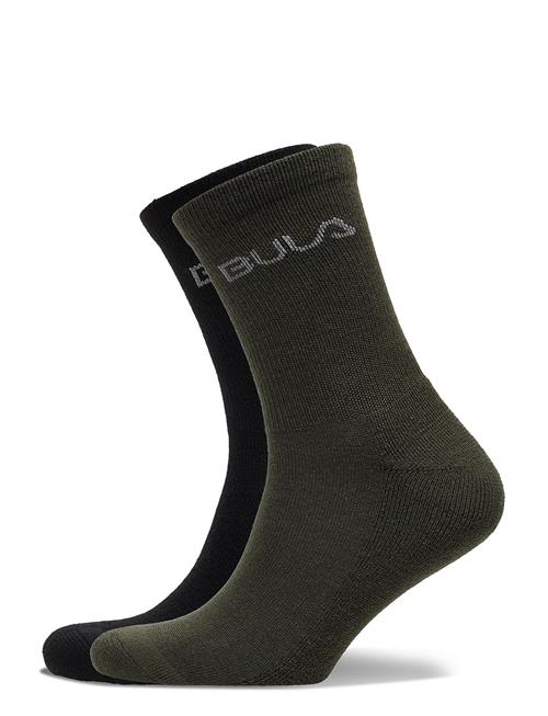 Se Bula 2Pk Wool Socks Bula Green ved Booztlet