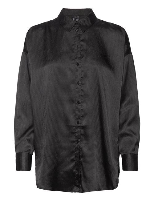 Vero Moda Vmsabi Ls Over Shirt Wvn Noos Vero Moda Black