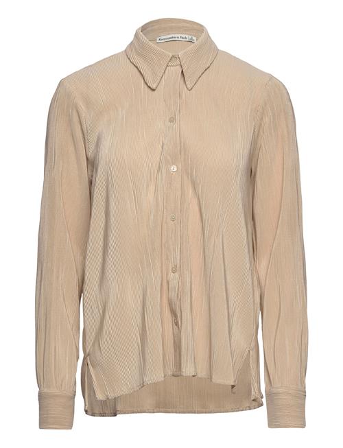 Abercrombie & Fitch Anf Womens Wovens Abercrombie & Fitch Beige