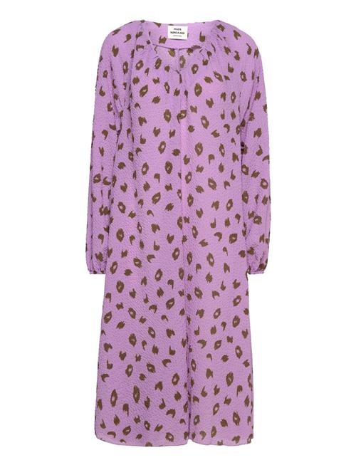 Bumpy Flower Bellini Dress Mads Nørgaard Purple