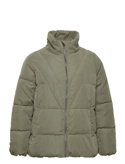 Zizzi Capeachy, L/S, Jacket Zizzi Khaki