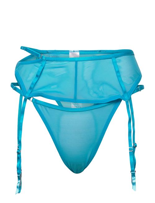 OW Collection Reyna Thong & Suspender OW Collection Blue