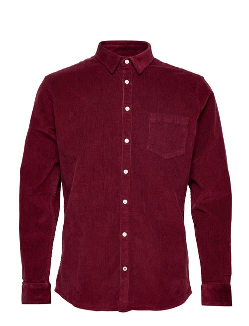 Kronstadt Johan Corduroy Shirt Kronstadt Burgundy