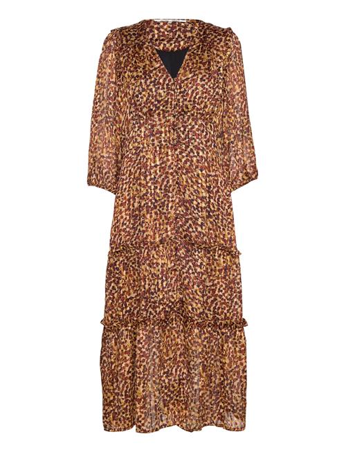 Nutmeg Dress Second Female Patterned