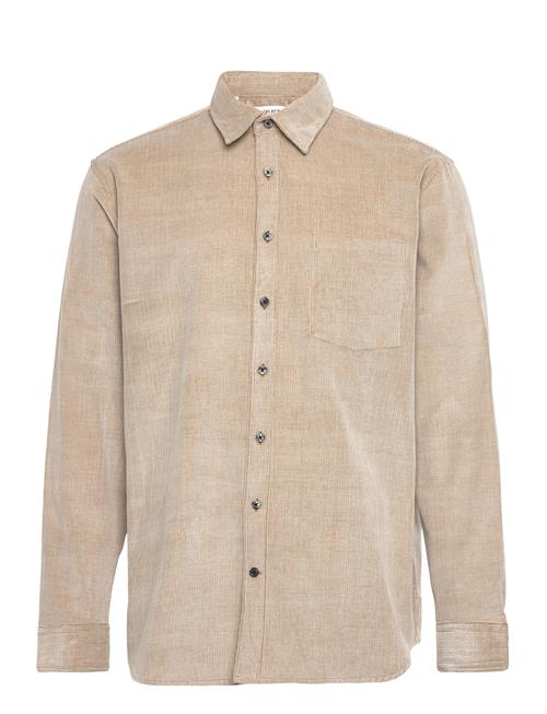 Selected Homme Slhregbenjamin Cord Shirt Ls W Selected Homme Beige