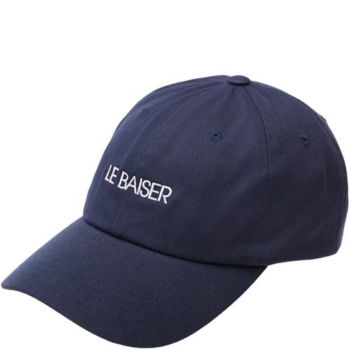 Se Le Baiser Baseball Cap Navy ved Quint