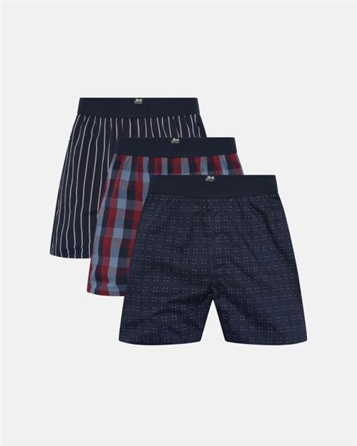 Boxershorts | 3-pak  | GOTS 100 bomuld | Multifarvet