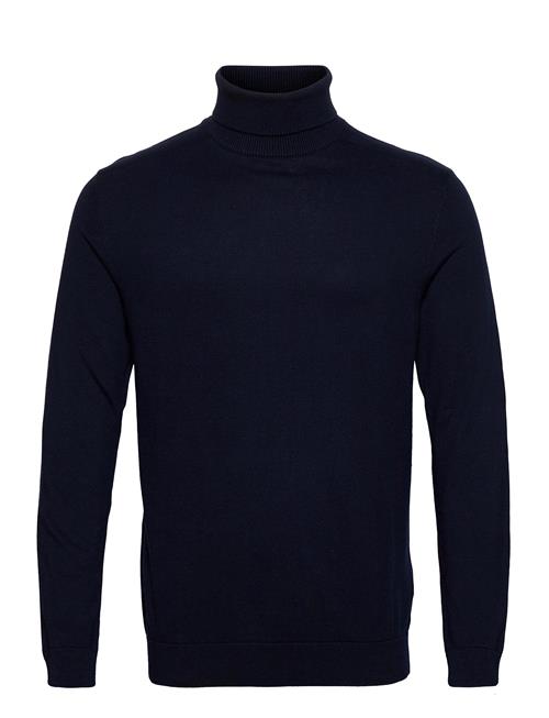 Se Selected Homme Slhberg Roll Neck Noos Selected Homme Navy ved Booztlet