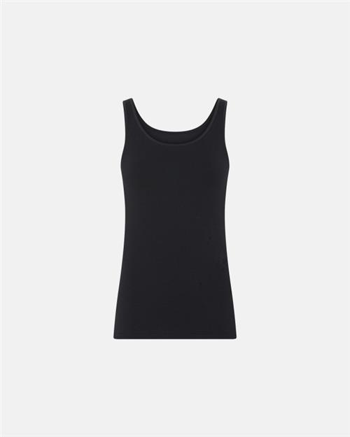 Singlet | GOTS økologisk bomuld | Sort