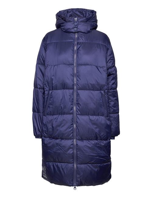 Kangol Kg Reno Puffer Long Jacket Kangol Navy