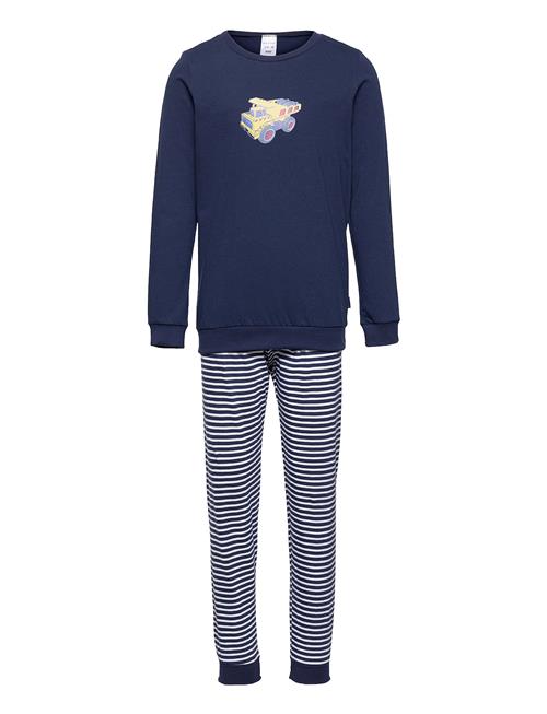 Boys Pyjama Long Schiesser Navy