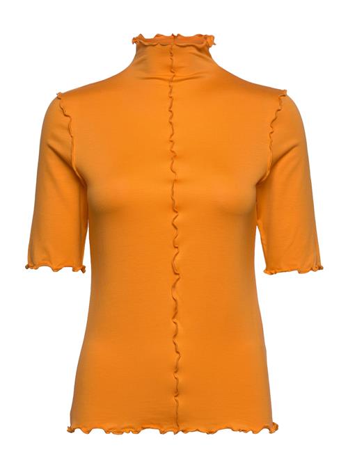 Residus Bastia Turtleneck Top Residus Orange