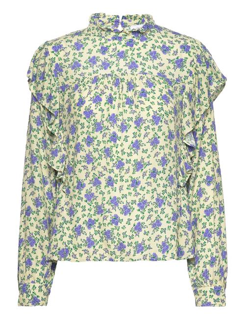 Line Blouse Viscose Noella Patterned