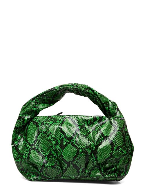 French Connection Rouched Nappa Pu Handbag French Connection Green