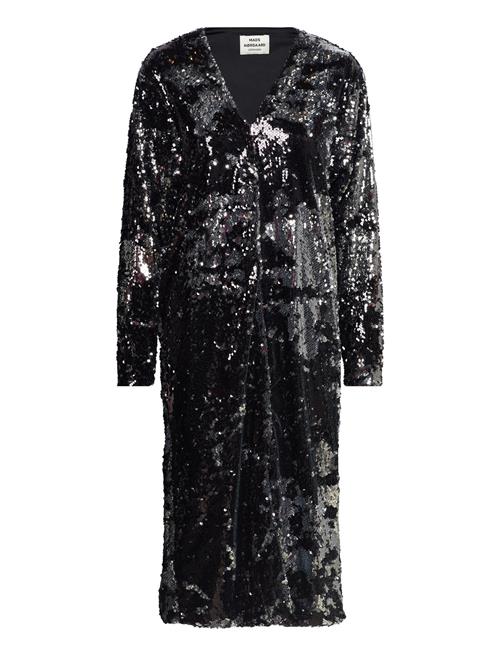 Mads Nørgaard Neo Sequins Phalia Dress Mads Nørgaard Black