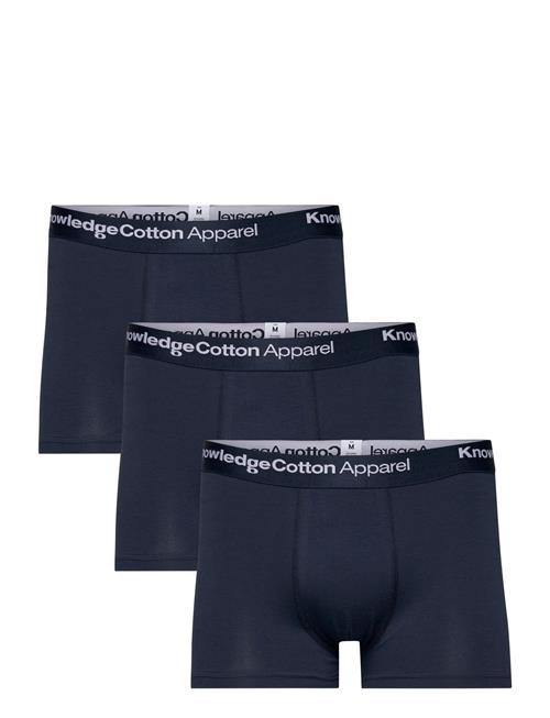 Knowledge Cotton Apparel 3-Pack Underwear - Gots/Vegan Knowledge Cotton Apparel Navy