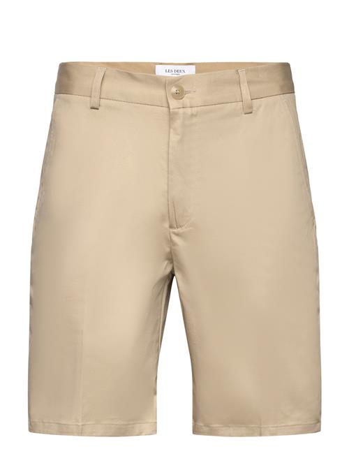 Como Reg Cotton-Linen Shorts Les Deux Beige