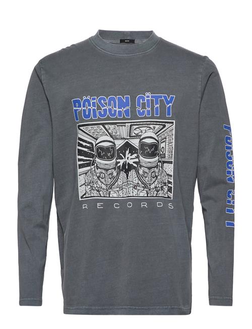 Se NEUW Poison City Ls Tee NEUW Grey ved Booztlet