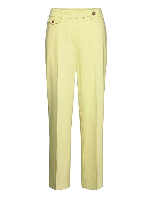 Se Karen By Simonsen Bydneykb Straight Pants Karen By Simonsen Yellow ved Booztlet