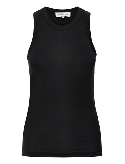 Malina Elle Ribbed Tank Top Malina Black