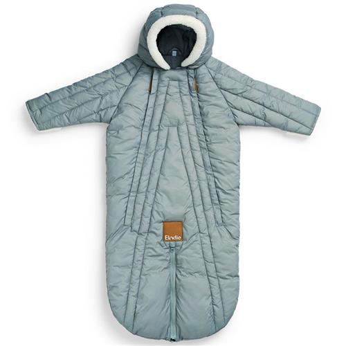 Se Elodie 2-in-1 Baby Overall Pebble Green | Blå | 6-12 months ved Babyshop