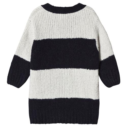 Bobo Choses Big Stripes Cardigan Egret | Sort | 2-3 years