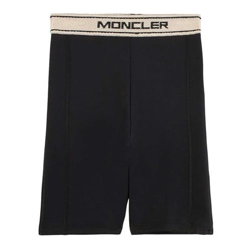 Moncler Logo Cykelshorts Sort | Sort | 10 years