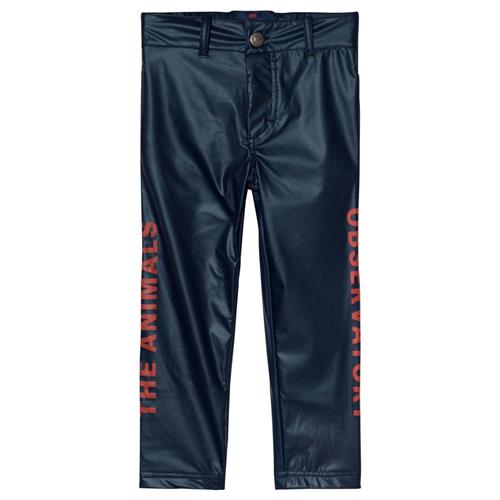 The Animals Observatory Crow Pants Navy Blue Red The Animals | Marine blå | 4 years