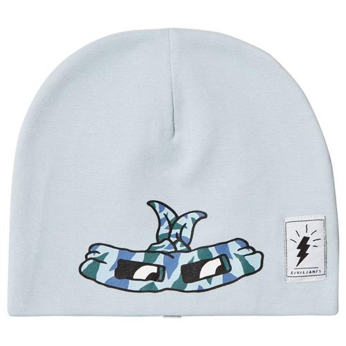 Se Civiliants JERSEY BEANIE WITH (CAMO MASK) baby blue Hue Baby blue | Blå | 48/50 cm ved Babyshop