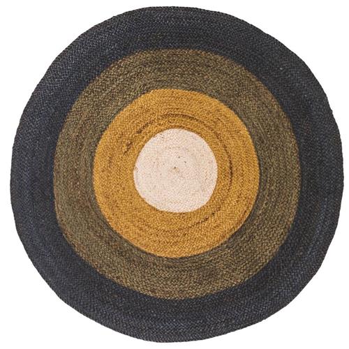 Tapis Petit Jute Tæppe Ocher | Grønn | 0