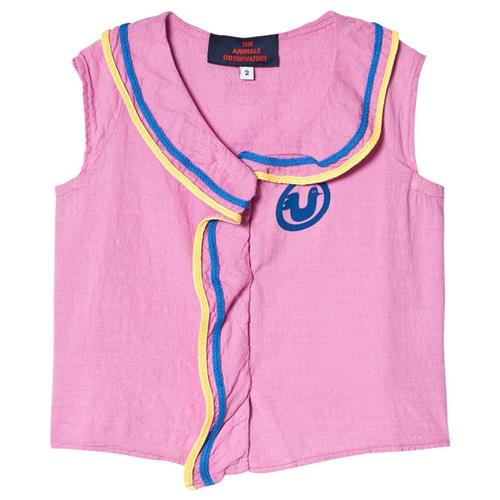 The Animals Observatory Kangaroo Top Fuchsia Bird | Lyserød | 4 years