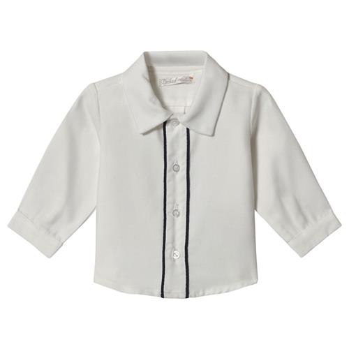 Se Dr Kid Piping Skjorte Hvid | Hvid | Newborn ved Babyshop
