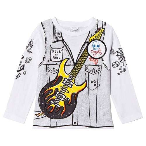 Stella McCartney Kids Rock Star Badge T-Shirt Hvid | Hvid | 2 years