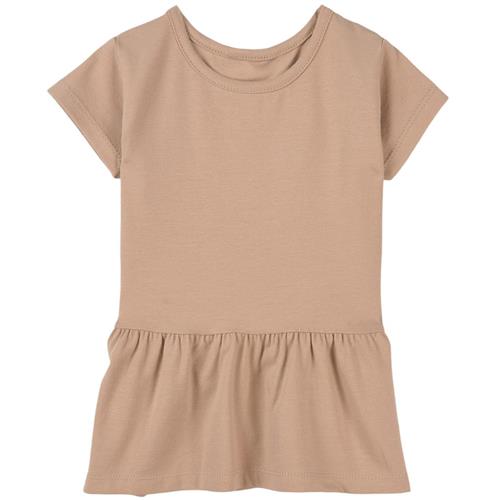 A Happy Brand T-shirt Med Volant Sand | Beige | 98/104 cm