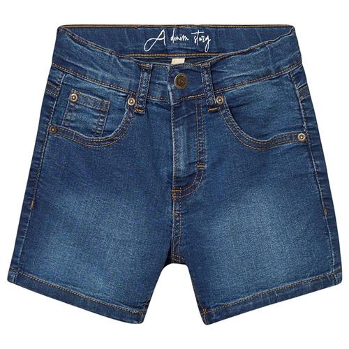 A Denim Story Shorts Blåt | Blå | 122 cm