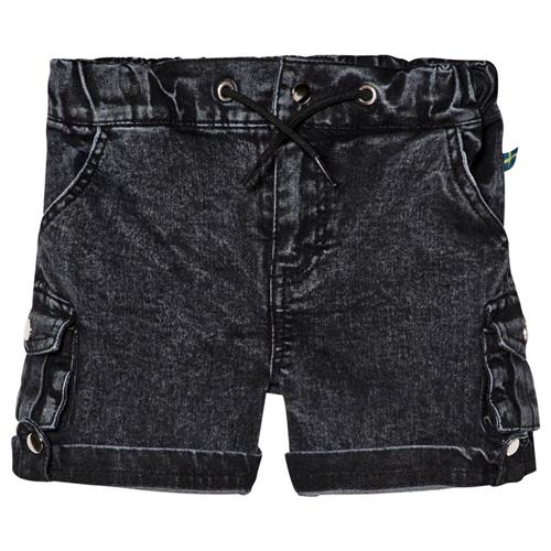 Se The BRAND Stone Wash Army Shorts Grå | Grå | 92/98 cm ved Babyshop