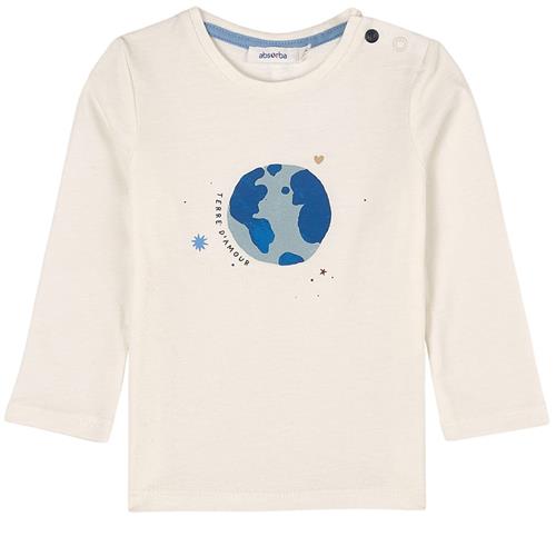 Absorba T-shirt Med Tryk Cremefarvet |  | 9 months