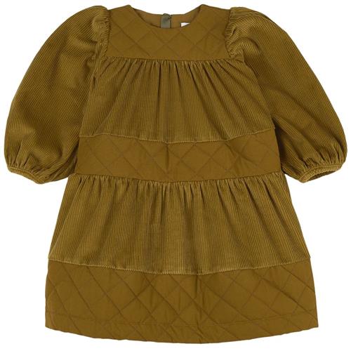 Se The Middle Daughter Fløjlsbukser Kjole Kiwi Fuzz | Grønn | 3-4 years ved Babyshop