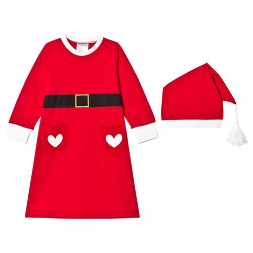 Se Christmas Kids Nissekjole, Rød | Rød | 110/116 cm ved Babyshop