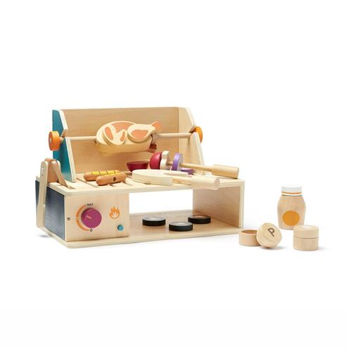 Se Kid's Concept BBQ Grill Multifarvet | Beige | 3-6 ved Babyshop